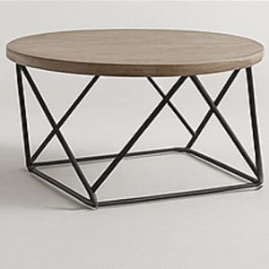 Geo Metal Frame Coffee Table