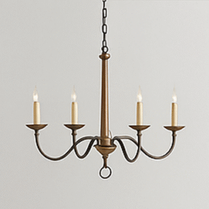 Rustic Bronze Chandelier